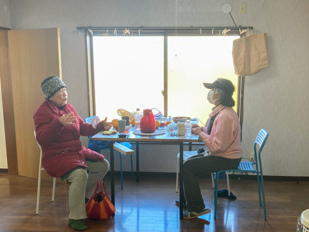 訪ねて来てくれたお二人