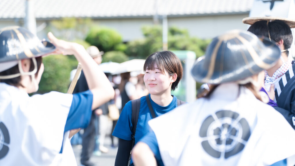 安芸津での交流