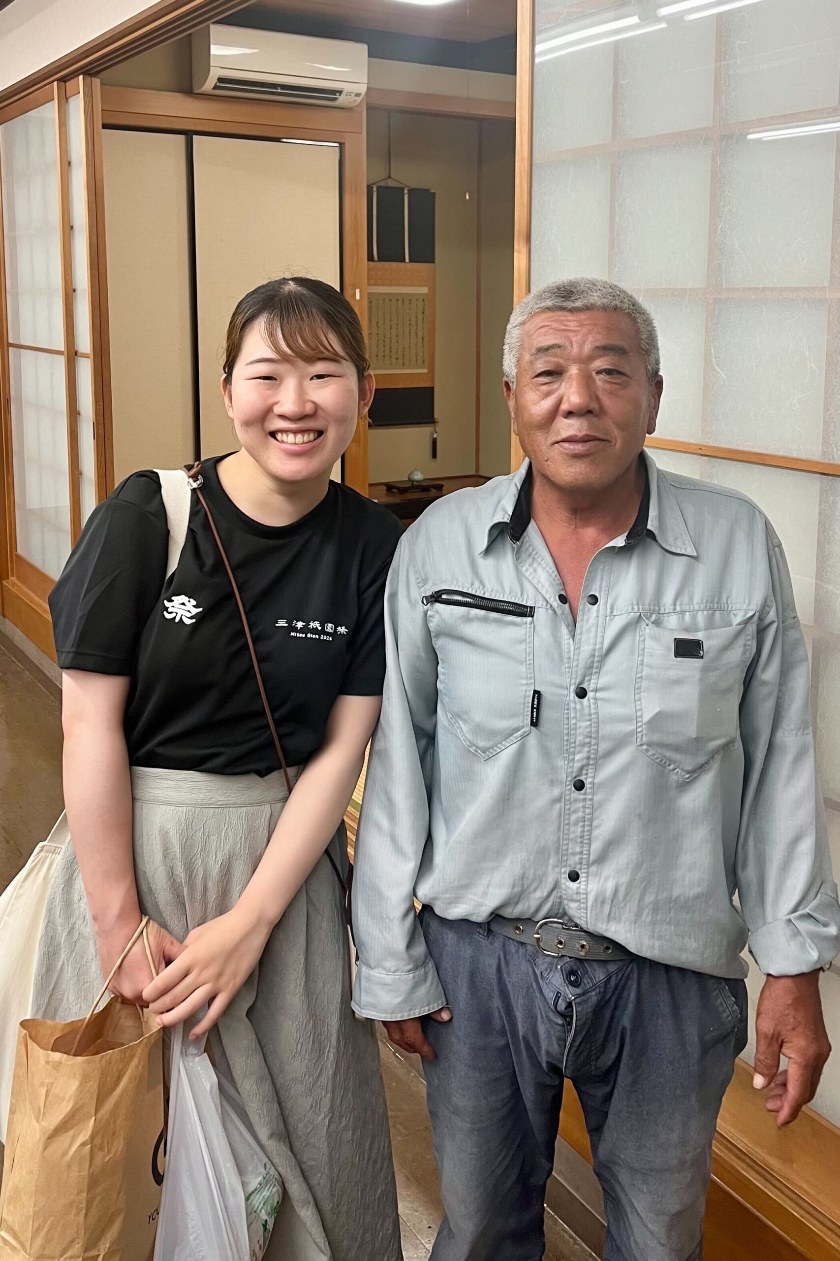 保存会の方とのツーショット